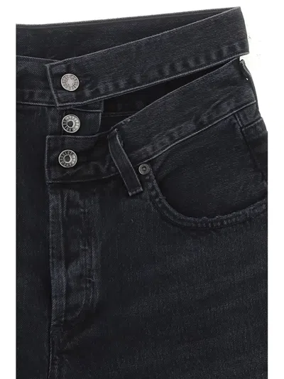 Agolde Broken Waistband Short