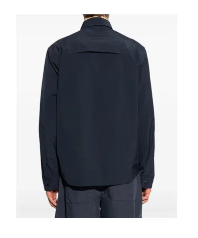 Woolrich Overshirt With Chest And Front Zip Pockets