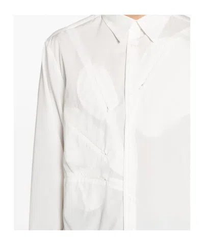 Post Archive Faction (paf) Men's 5.1 Long Sleeve Center (white) Shirt | Size Small | 51tscwhite In White