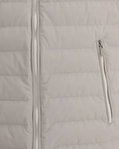 Brunello Cucinelli Padded Sleeveless Jacket In Gray