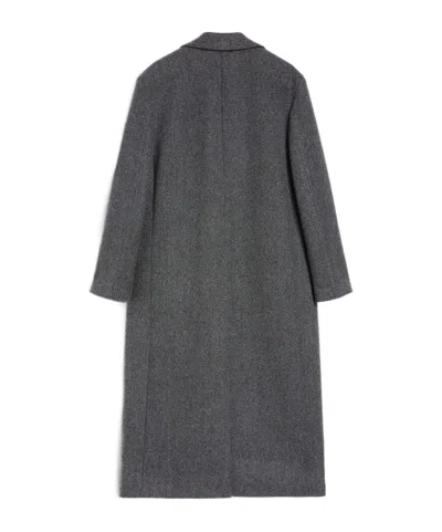 Jil Sander Wool Coat In Gray