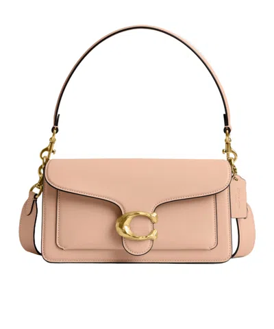 Coach Borsa A Mano Tabby 26 In Pelle Rosa Cipria Donna In Pink