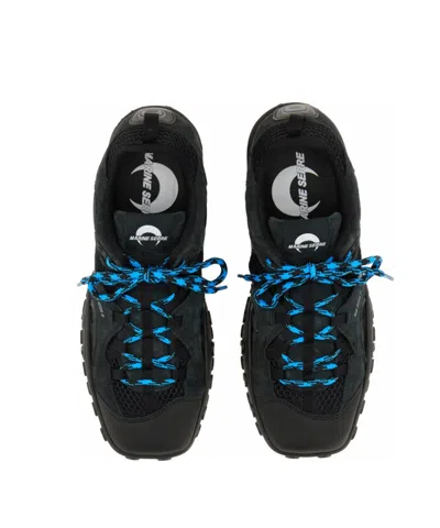 Marine Serre "rise Ii" Mesh Panels Sneaker In Black