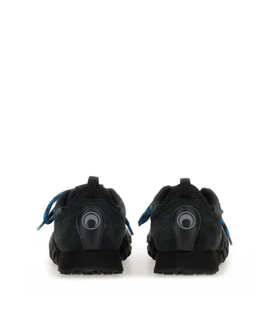 Marine Serre "rise Ii" Mesh Panels Sneaker In Black