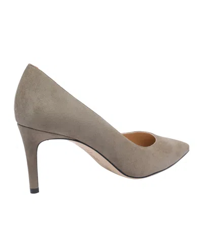Stuart Weitzman Pointed Toe Suede Stiletto Heel Pumps