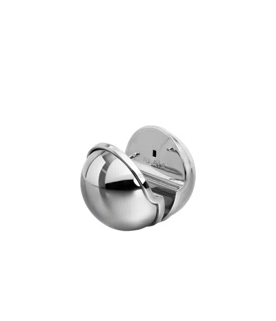 Alaïa Sphere Silver-tone Earrings In Silver