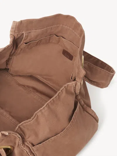 Chloé Medium Plage Tote Bag In Orange