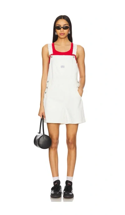Levi's Utility Shortall In White