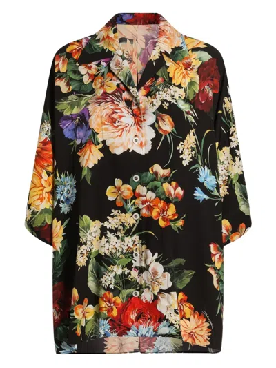 Dolce & Gabbana Floral-print Shirt