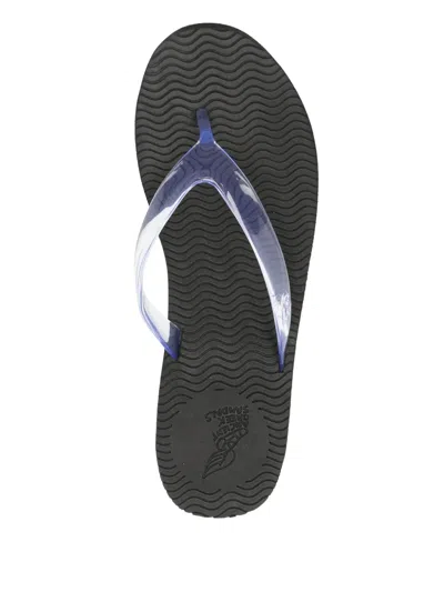 Ancient Greek Sandals Etheria 80 Wedge Flip Flops In Animal Print
