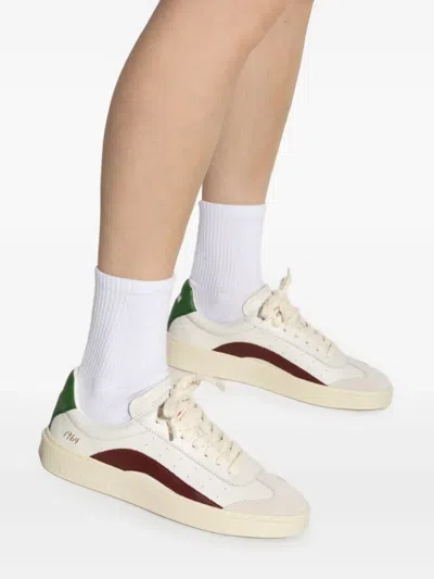 Dsquared2 Round Toe Low Top Sneakers In Multi