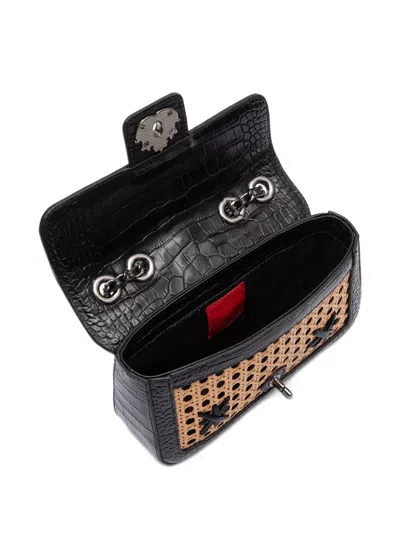 &isla Woven Pattern Shoulder Bag