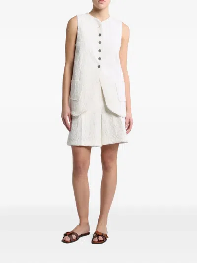 Etro White Vest