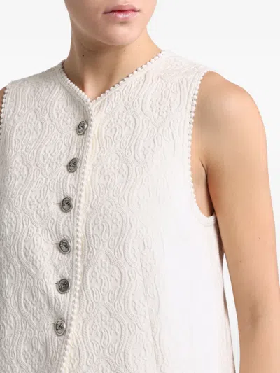 Etro White Vest