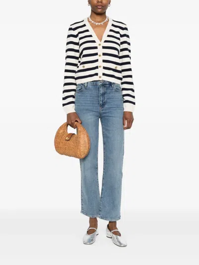 Frame The Ruler Straight-leg Jeans In Multicolor