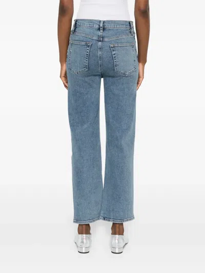 Frame The Ruler Straight-leg Jeans In Multicolor