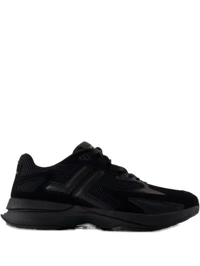 Lanvin Mesh Jla Sneakers In Black