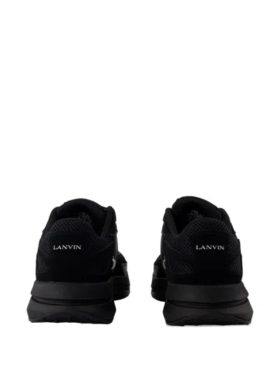 Lanvin Mesh Jla Sneakers In Black