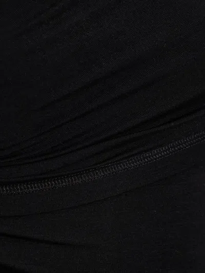 Helmut Lang Asymmetric Protect Top In Black
