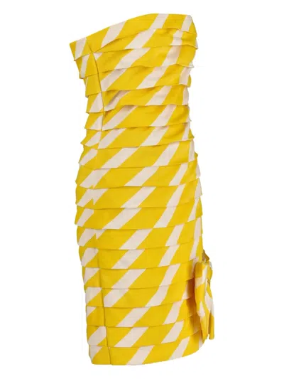 Pre-owned Enrico Coveri Couture Vintage Bow-detail Mini Dress