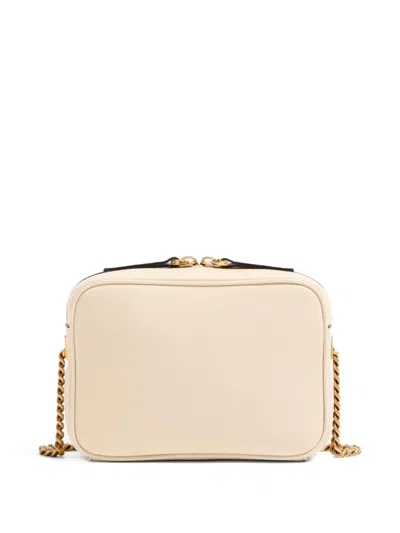 Valentino Garavani Ivory Leather Viva Superstar Handbag In Neutral