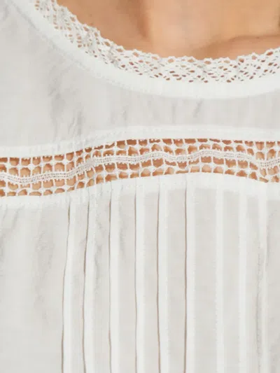 Munthe Ruffled Short-sleeve Blouse