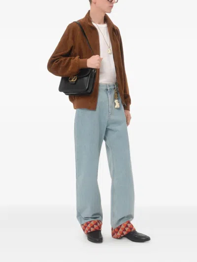 Valentino Cotton T-shirt With Vg Patch In White