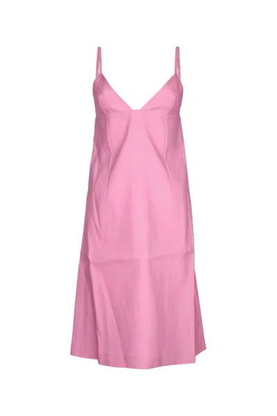 Jacquemus Slip Dress Featuring Dart Detailing In Pink