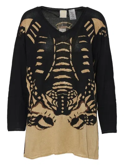 Pre-owned Krizia Embroidery T-shirt