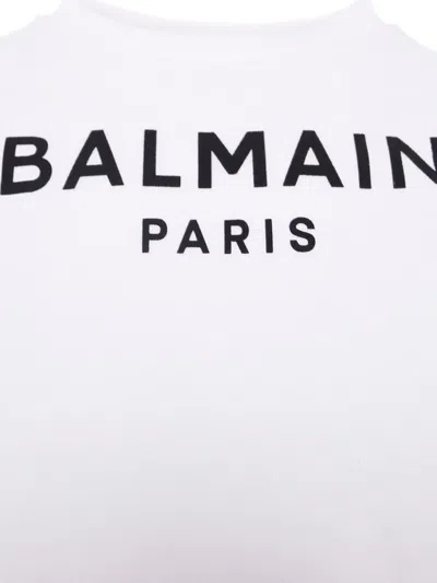 Balmain Logo-print Cotton Sweatshirt