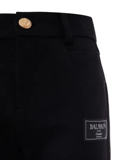 Balmain Logo-patch Trousers