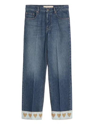 Valentino Garavani Denim Jeans In Blue