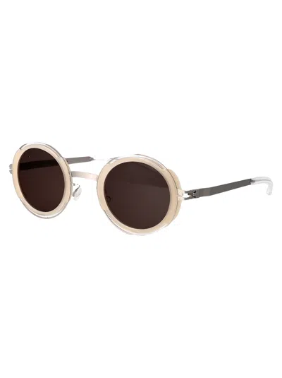 Mykita Pearl Sunglasses In Gold
