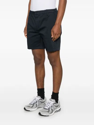 Dondup Manheim Chinos Shorts In Blue