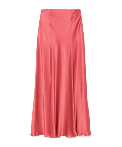 Alberta Ferretti Raspberry Pink Maxi In Pink