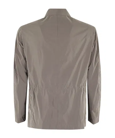 Montecore Lightweight Nylon Jacket With Pointed Collar