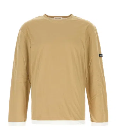 Namacheko T-shirt In Cotone Beige Uomo