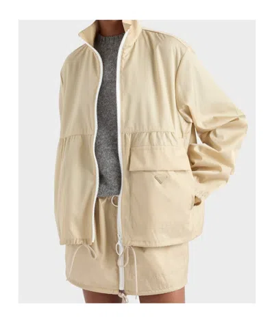 Prada Re-nylon Zip Up Jacket