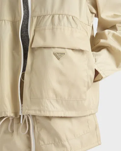 Prada Re-nylon Zip Up Jacket
