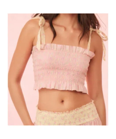 Loveshackfancy Corbin Top In Multi