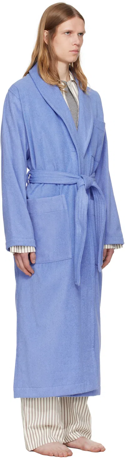 Tekla Blue Classic Bathrobe