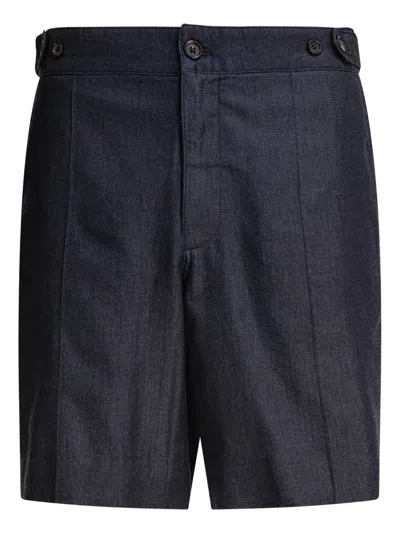Alexander Mcqueen Tailored Shorts With Back Pockets And Belt Loops