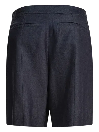 Alexander Mcqueen Tailored Shorts With Back Pockets And Belt Loops