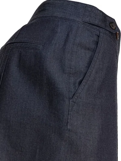 Alexander Mcqueen Tailored Shorts With Back Pockets And Belt Loops