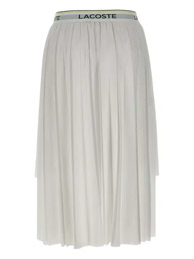 Lacoste Pleated Midi Skirt