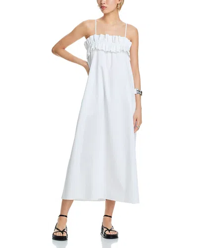 Solid & Striped The Sophie Poplin Maxi Dress In White