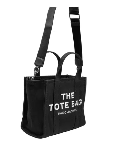 Marc Jacobs The Medium Bag In Canvas Black