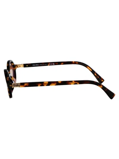 Miu Miu Havana Miele Acetate Sunglasses