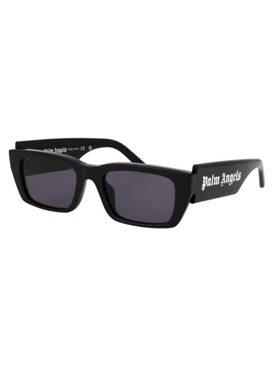 Palm Angels Black Acetate Sunglasses