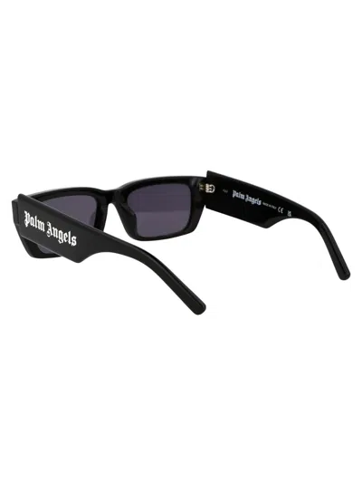 Palm Angels Black Acetate Sunglasses